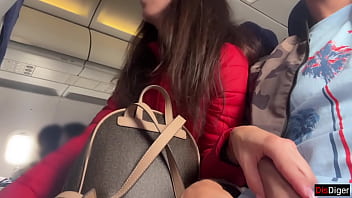 Exposing Myself Mid-flight: Jerking Off In A Crowded Cabin