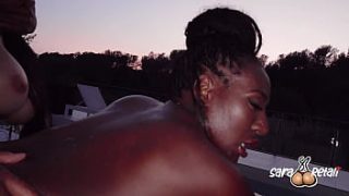 Squirting Machine Sara Retali Gets Ravaged By Horny Josy Black And Bbc Rocket Powers
