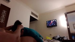 Hotel Room Threesome: My Girlfriend And I Double-team A Lesbian Fantasy