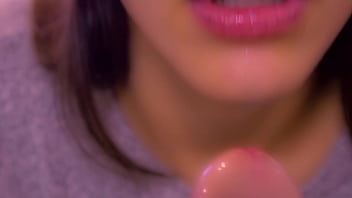 Sloppy Japanese Mouthful Of Hot Cum