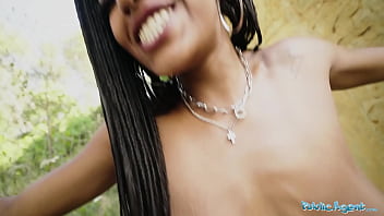 Outdoor Public Agent Ebony Tina Fire With Massive Swinging And Bouncing Tits Getting Fucked