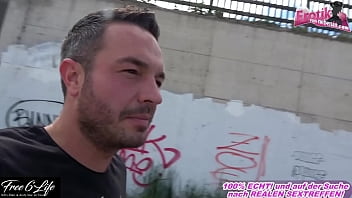 German Public Amateur Fuck With Skinny Blonde Teen