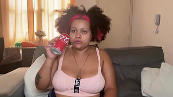 Plump Princess Pounding Brews And Busting With Gassy Groans