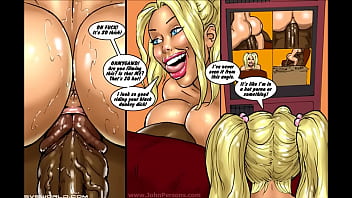 Two Scorching Blondes In A Steamy Comic Adventure