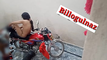 Wild Ride: My Friend Takes Me Hard On His Bike With Hindi Moans